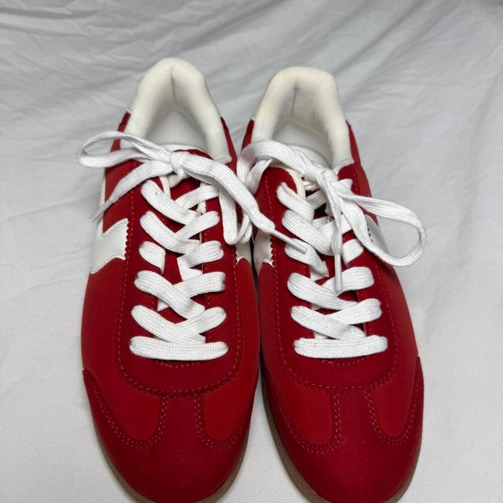 Justfab Women's Red Trainers